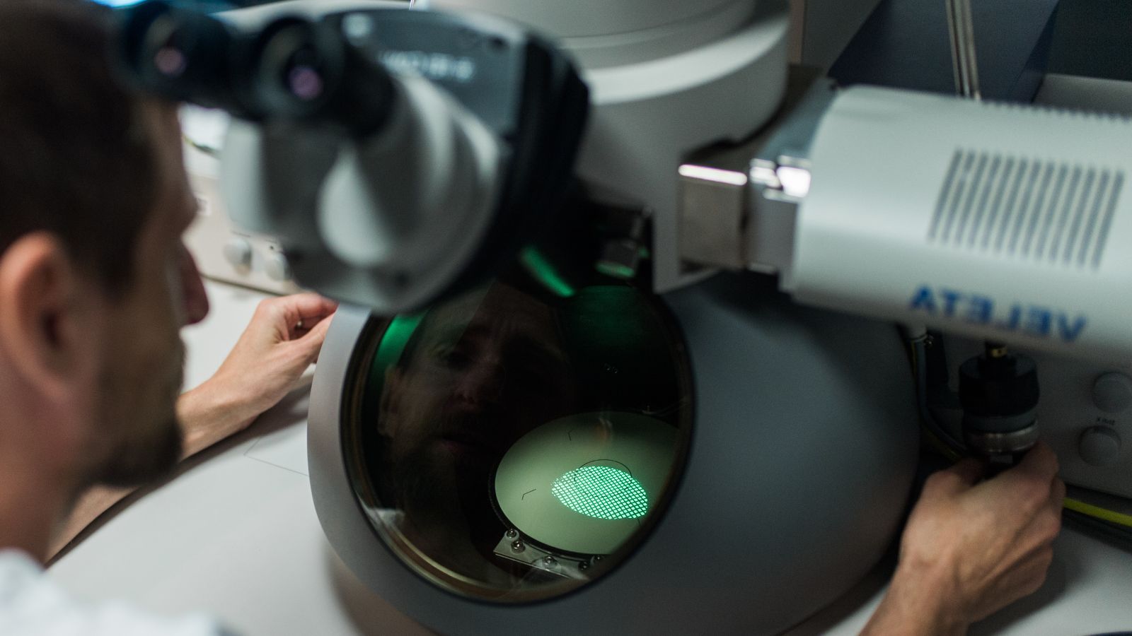 Electron microscope at the Institute of Experimental Botany of the Czech Academy of Science.