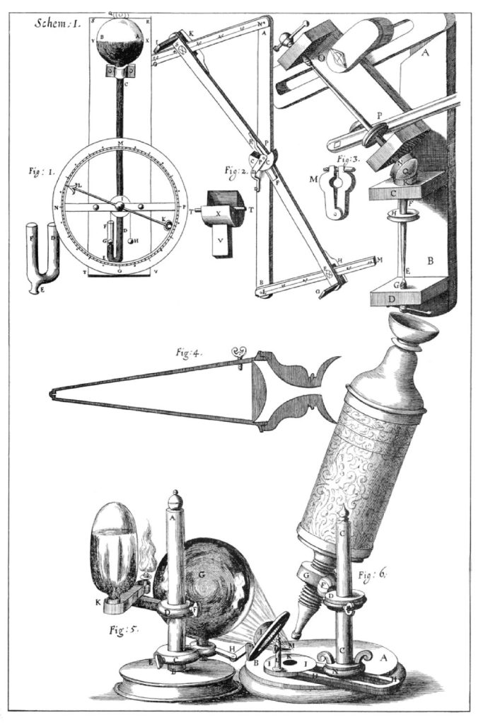 Diagram by Robert Hooke in Micrographia.