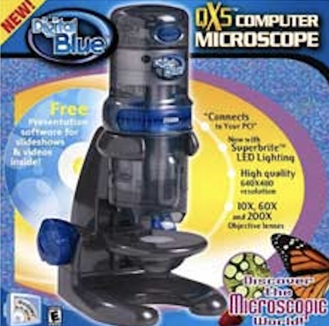 digital blue microscope