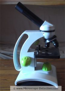 TK2 Microscope for kids assembled